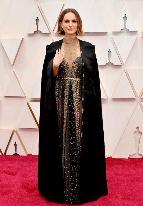 Natalie Portman at the 92nd Academy Awards.