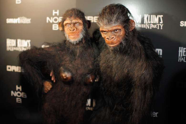 Heidi Klum Halloween costume 2011
