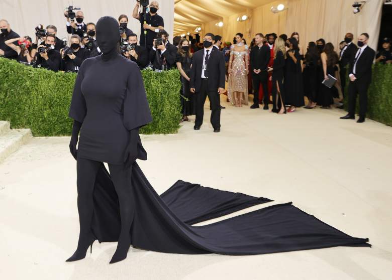 Kim Kardashian at the 2021 Met Gala.