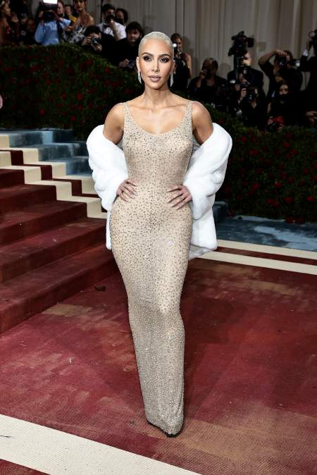 Kim Kardashian at the 2022 Met Gala.