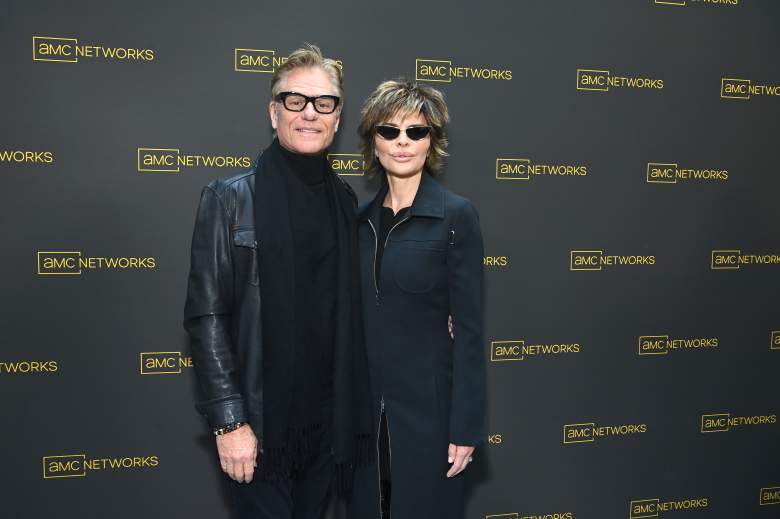Harry Hamlin and Lisa Rinna attend the AMC Networks' EMMY Brunch at LAVO Ristorante on January 14, 2024 in West Hollywood, California. (Photo by Araya Doheny/Getty Images)