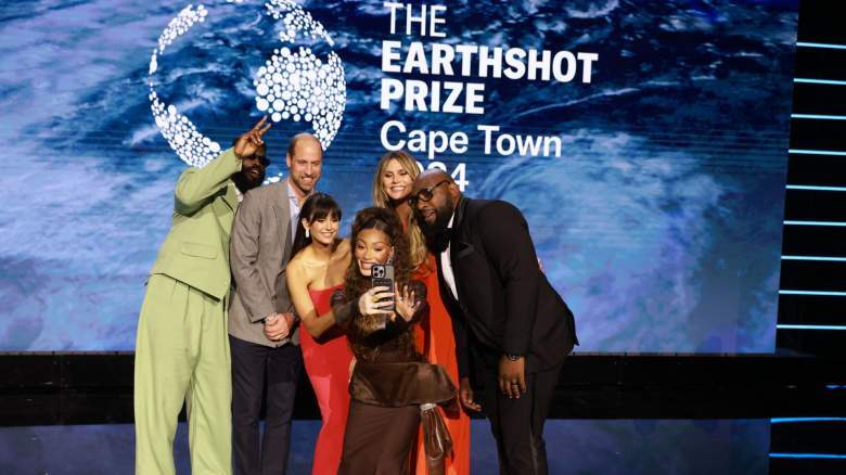 Prince William at an Earthshot event in Cape Town, South Africa