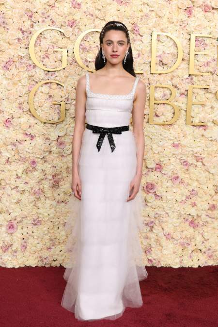 Margaret Qualley at the 82nd Golden Globe Awards.