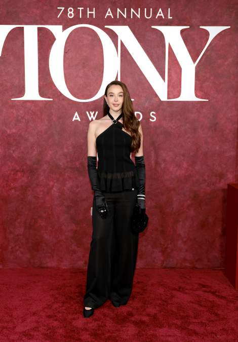 Ella Beatty at the 78th Tony Awards.