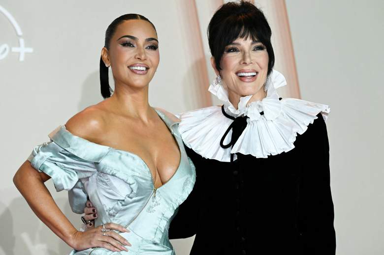 Kim Kardashian and Kris Jenner.