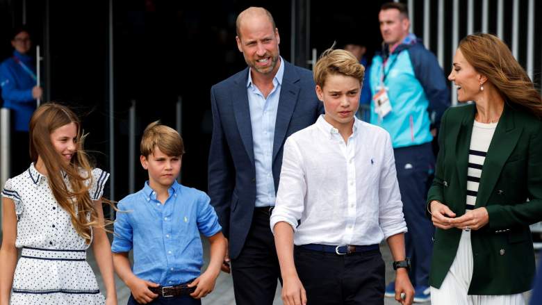 Prince William, Kate Middleton, Prince George, Princess Charlotte and Prince Louis
