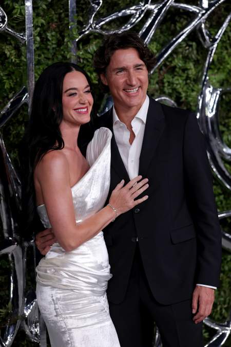 Katy Perry and Justin Trudeau