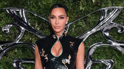 Kim Kardashian Shares Scorching Behind-the-Scenes Snaps in Bra & Corset From Recent Red Hot Photoshoot