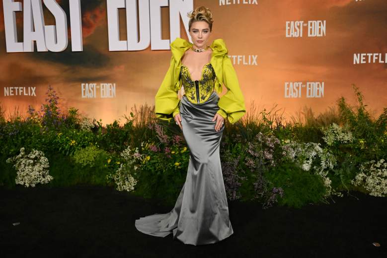 Florence Pugh at the "East of Eden" premiere.
