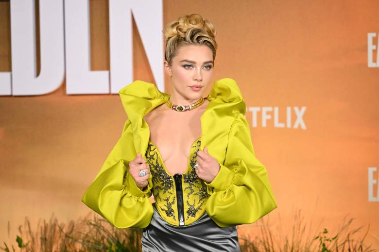 Florence Pugh at the "East of Eden" premiere.