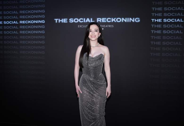 Mikey Madison at "The Social Reckoning" premiere.