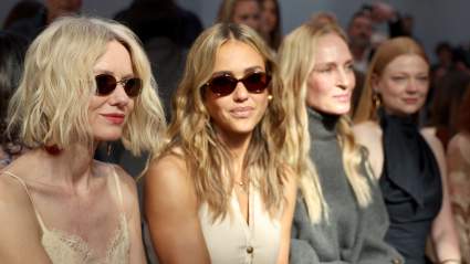 Jessica Alba Looks Absolutely Gorgeous Among Famous Friends at Paris Fashion Week — Photos