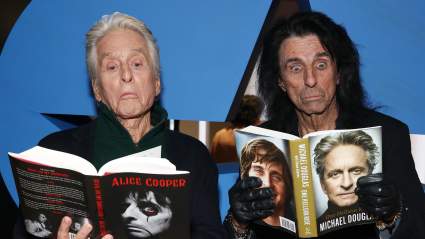 Alice Cooper Reveals Hilarious Playful Rivalry With Longtime Friend Michael Douglas — ‘I’ve Got to Beat Him’