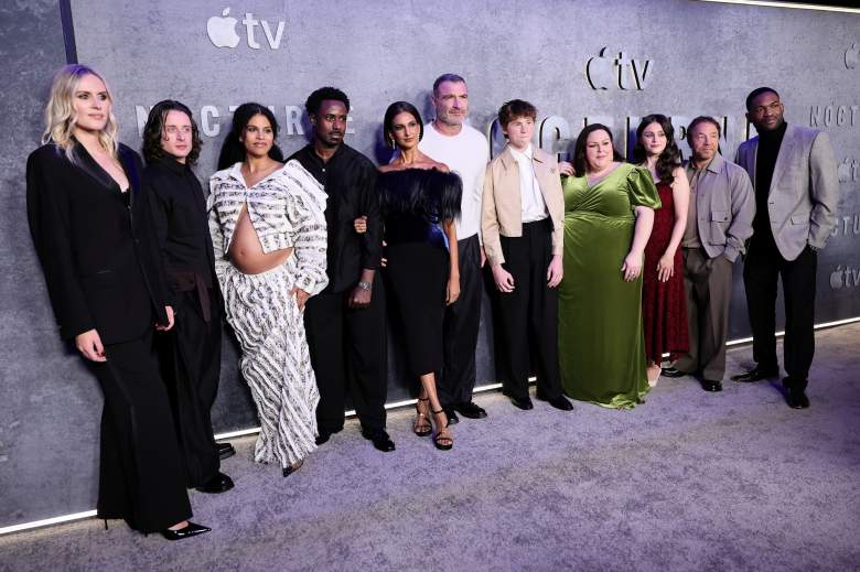 Anne Windsland, Rory Culkin, Zazie Beetz, Gary Carr, Poorna Jagannathan, Liev Schreiber, Landon Valentin, Chrissy Metz, Abigail Donaghy, Stephen Graham and Chris Blunt attend Apple's "Nocturne" New York Premiere