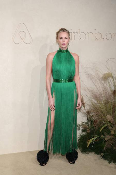Charlize Theron attends Airbnb.org's first-ever gala at Milk Studios Los Angeles on October 28, 2026.
