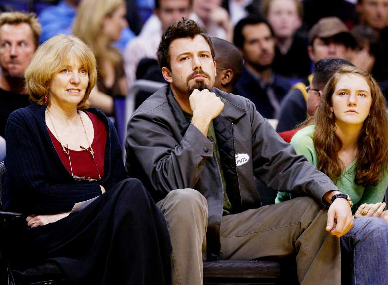 Actor Ben Affleck and his mother Chris