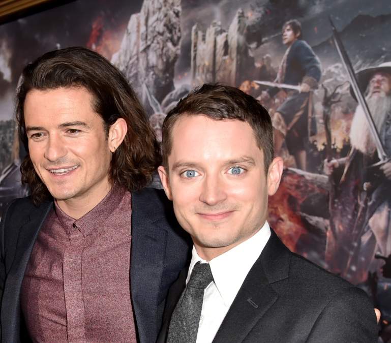 Orlando Bloom and Elijah Wood