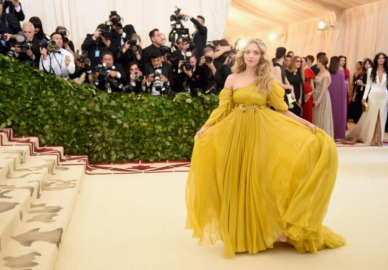 Amanda Seyfried at the 2018 Met Gala.