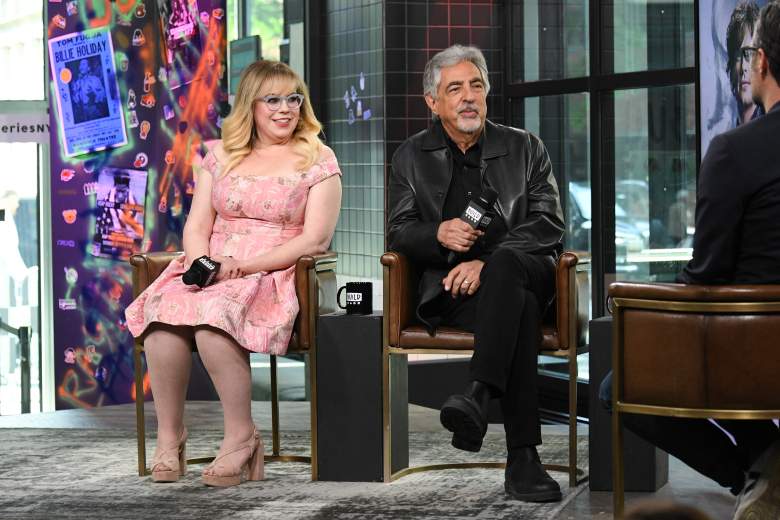 Kirsten Vangsness (L) and Joe Mantegna