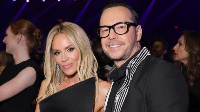 Jenny McCarthy and Donnie Wahlberg attend the 2026 iHeartRadio Music Awards