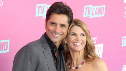 Lori Loughlin, 62, and John Stamos, 63, Share Sweet Moment on Plane Ride — Watch