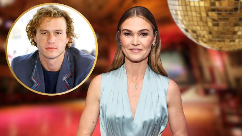 Julia Stiles DWTS tribute to Heath Ledger
