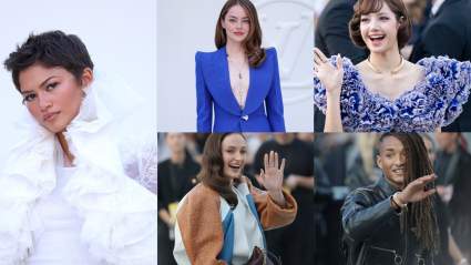 Zendaya, Emma Stone and Lisa Lead Louis Vuitton’s Star-Studded Paris Fashion Week Finale