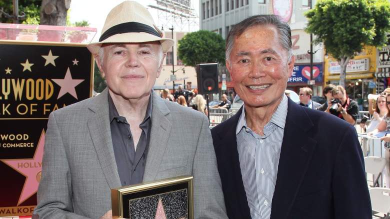 Walter Koenig and George Takei