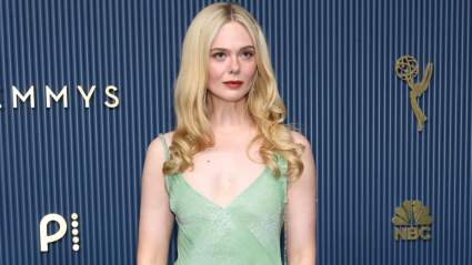 Elle Fanning Goes For a Sophisticated New Style for ‘Hunger Games’ Event, Looking Lovelier Than Ever
