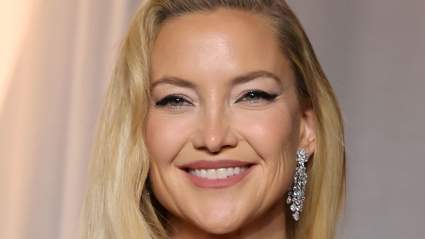 Kate Hudson Shimmers & Shines in a Glamorous Champagne Gown for the Academy Museum Gala