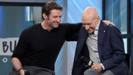 Hugh Jackman Pays Emotional Tribute to Patrick Stewart