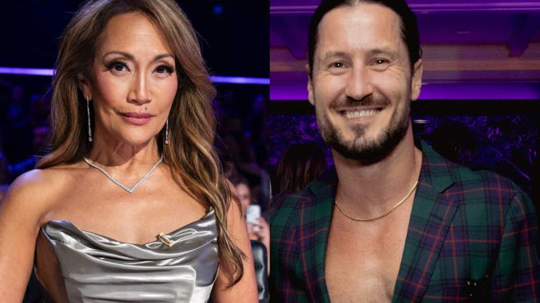 Carrie Ann Inaba and Val Chmerkovskiy