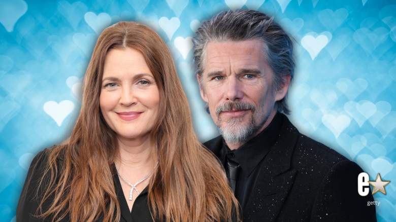 Drew Barrymore and Ethan Hawke