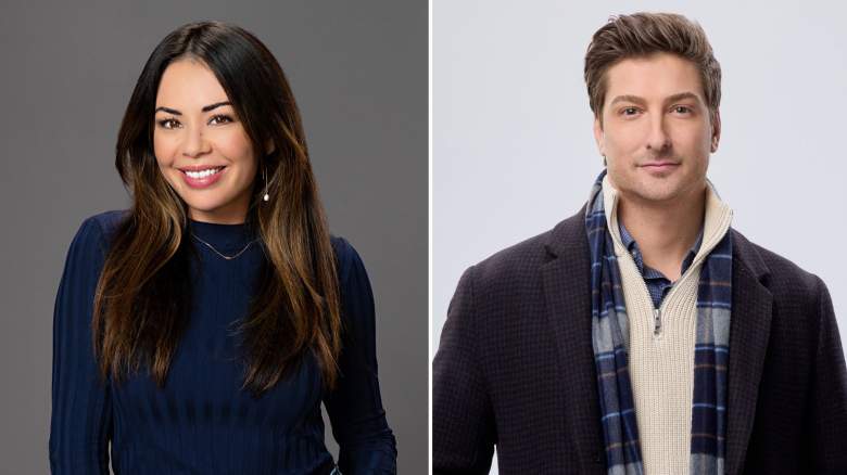 Janel Parrish and Daniel Lissing