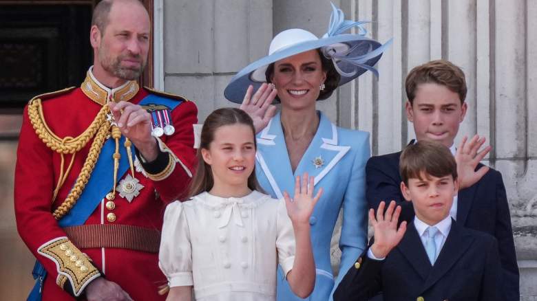Prince William, Kate Middleton, Princess Charlotte, Prince Louis and Prince George