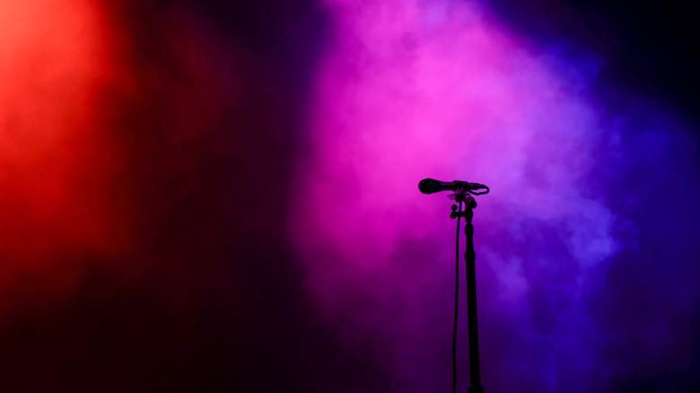 Dionne Warwick, stage, microphone